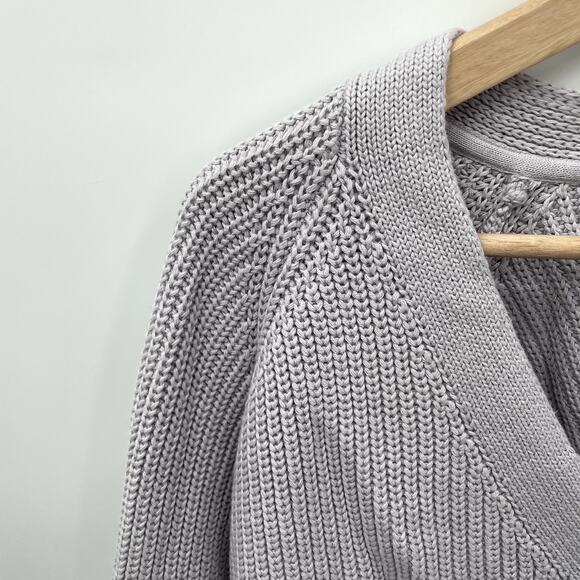 525 AMERICA FOR EVEREVE NWT Brooke Balloon Sleeve Knit Cardigan // L - Picture 6 of 13